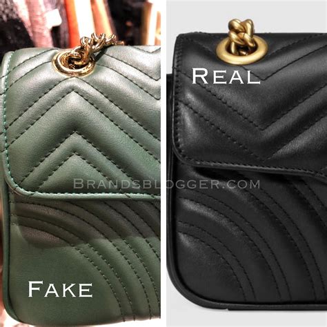 real gucci vs fake purse|knock off Gucci luggage set.